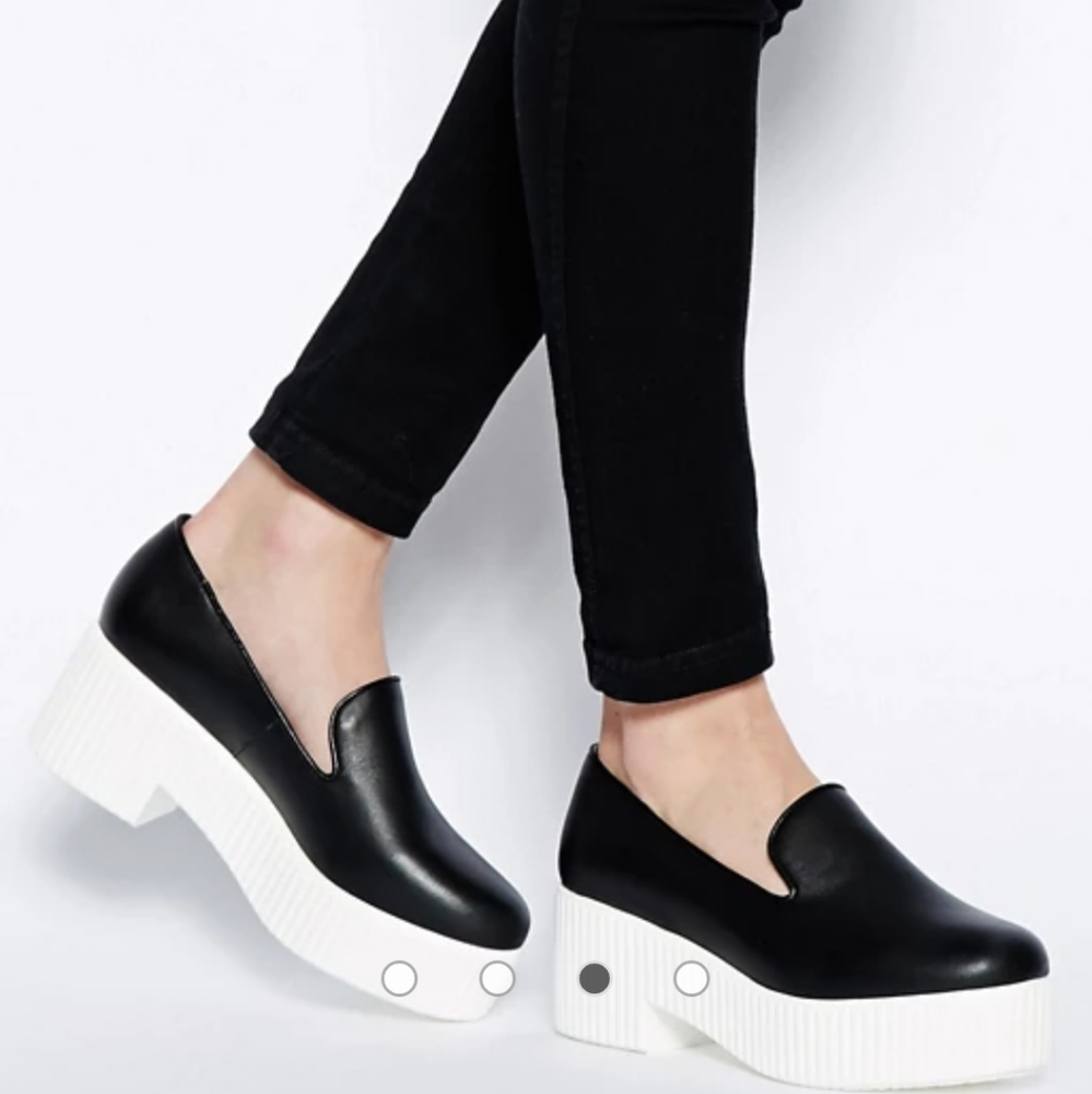 Shellys London Lacharite Monochrome Leather shoes